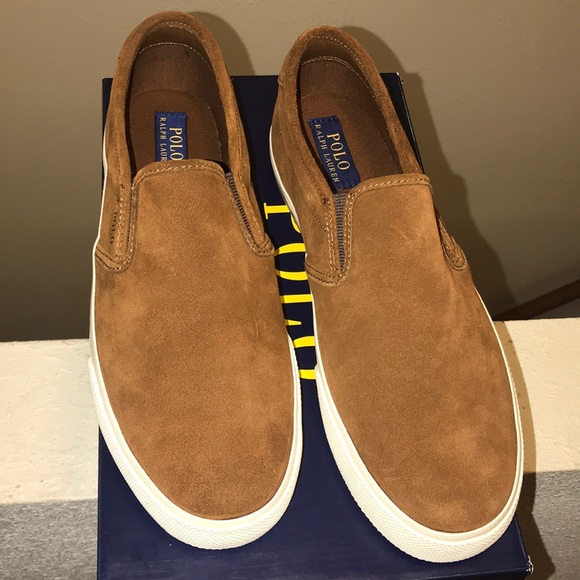 Polo Ralph Lauren Other - Ralph Lauren polo Vaughn Suede slip ons